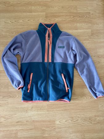Columbia Fleecejacke blau lila Grösse S
