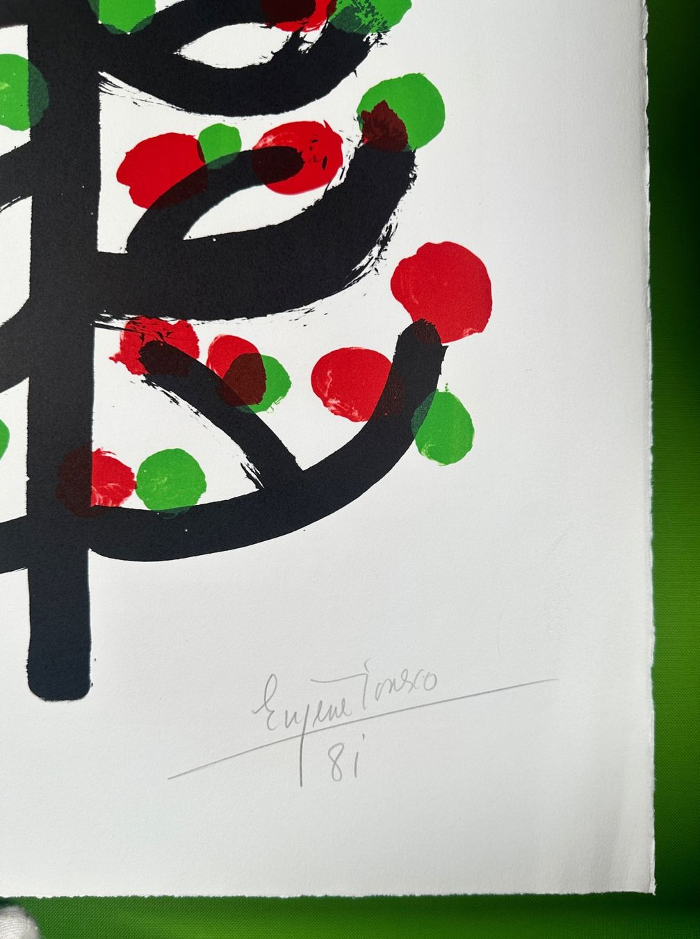 Grafiken & Lithographien: Eugène Ionesco grosse Lithographie – Gebraucht aus Horgen von eli_9xdn 3