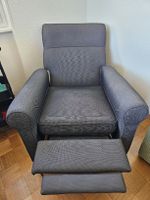 Fauteuil inclinable gris Ikea