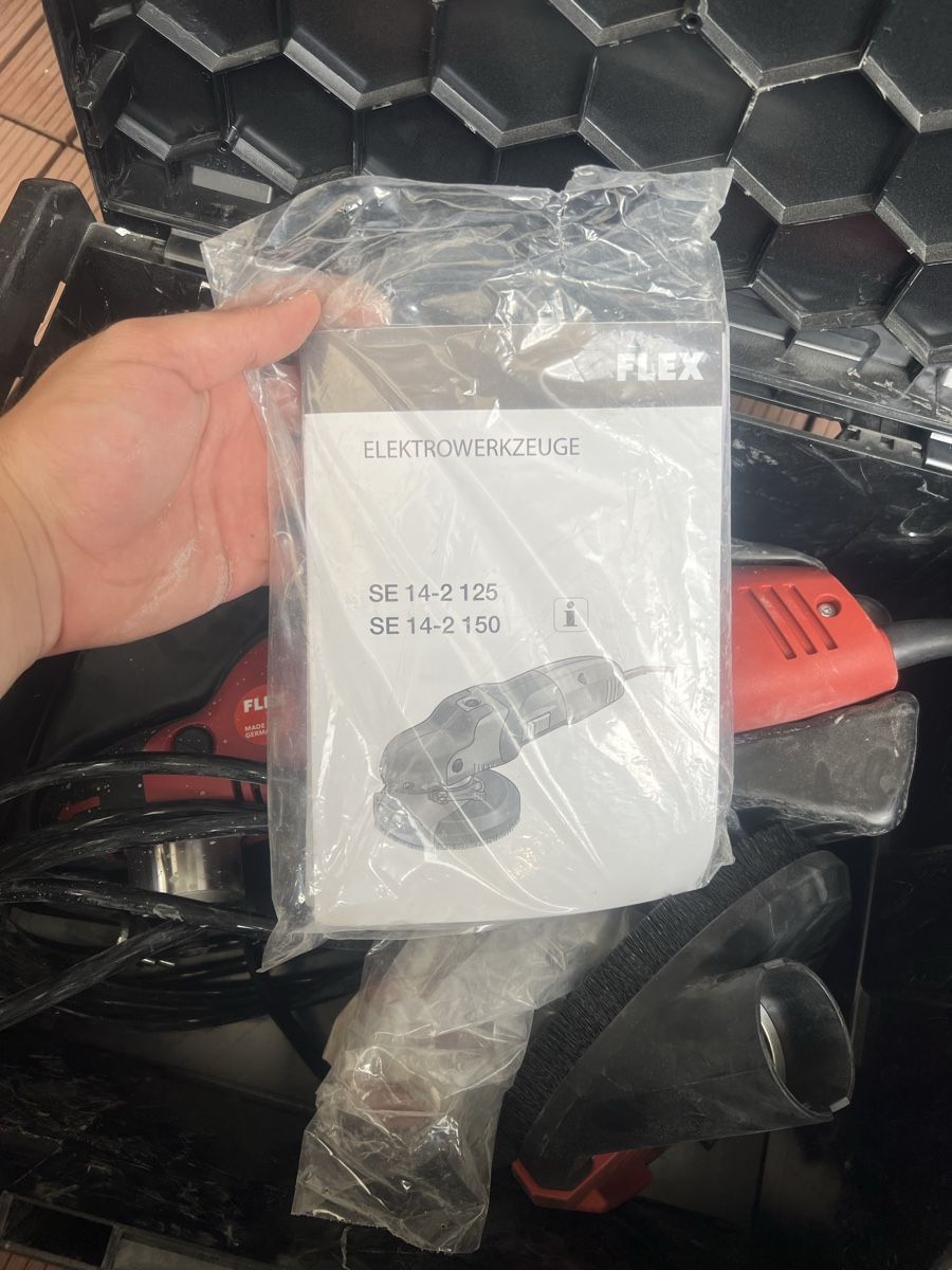 Tutti gli attrezzi: FLEX LDE 16-8 125 R Sanierungsschleifer Set – Usato da Urdorf venduto da mar_5p7g 6