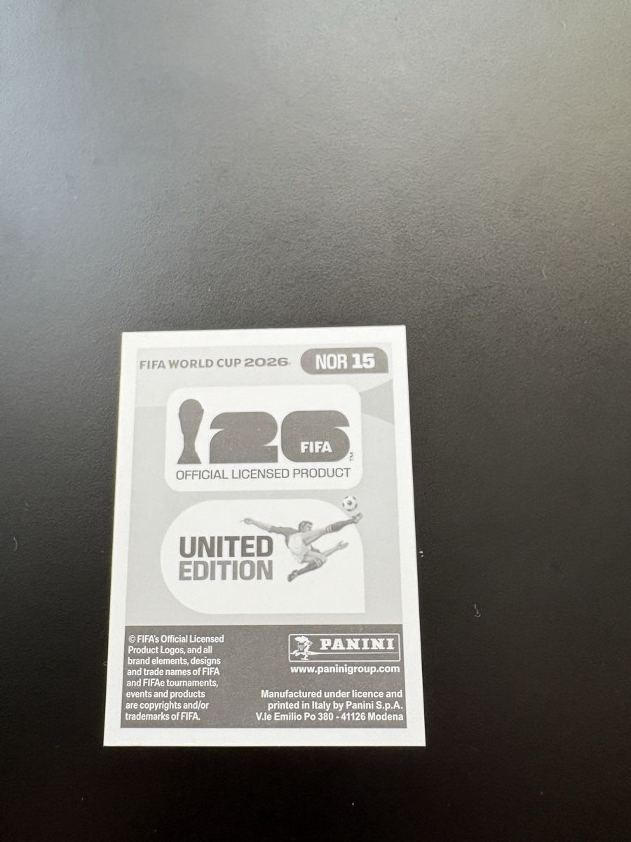 Panini Carte collezionabili: Panini WM2026 Erling Haaland – Nuovo (secondo la descrizione) da Langrickenbach venduto da swissluca 1