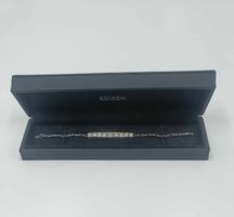 VINTAGE DIAMANTBRACELET IN 585 WEISSGOLD