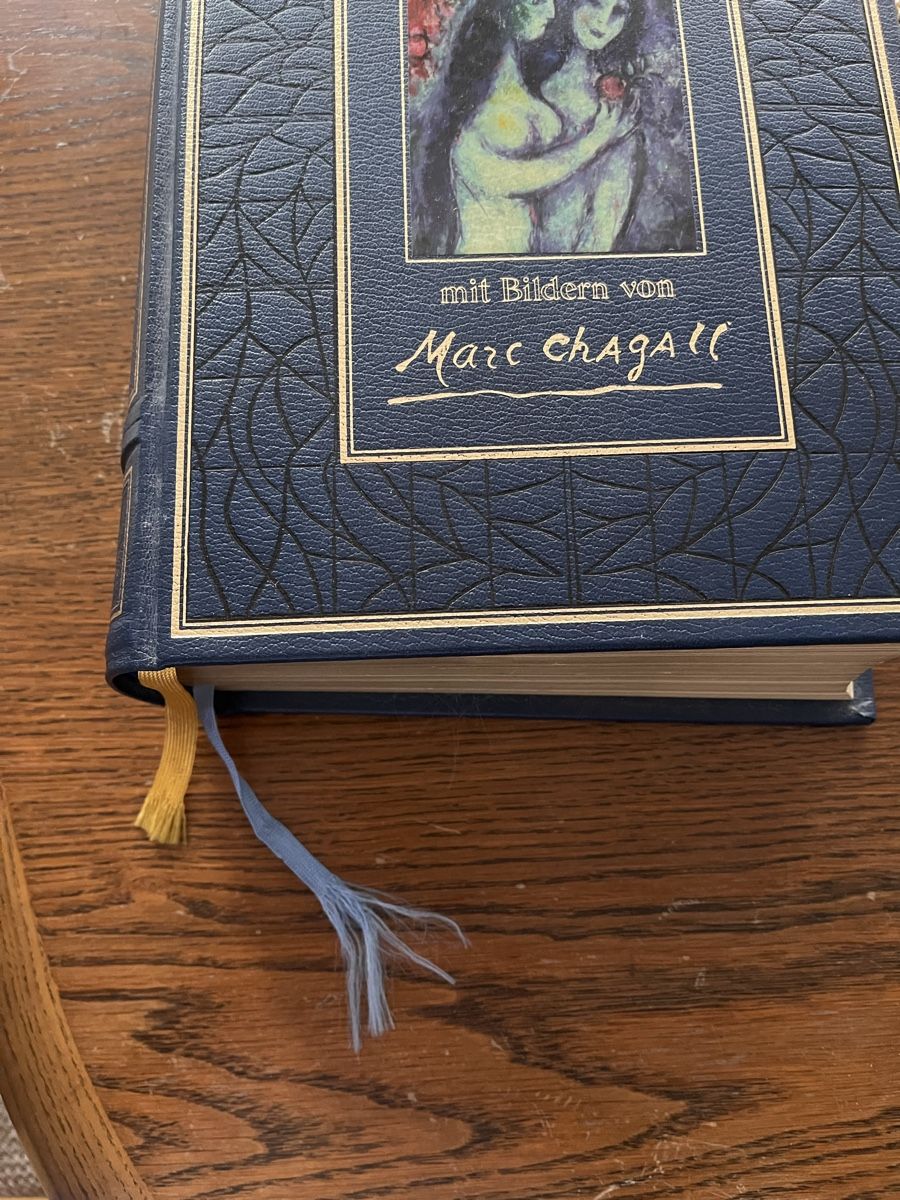 Libri: Die Bibel mit Bildern von Marc Chagall – Usato da Bern venduto da keiven 3