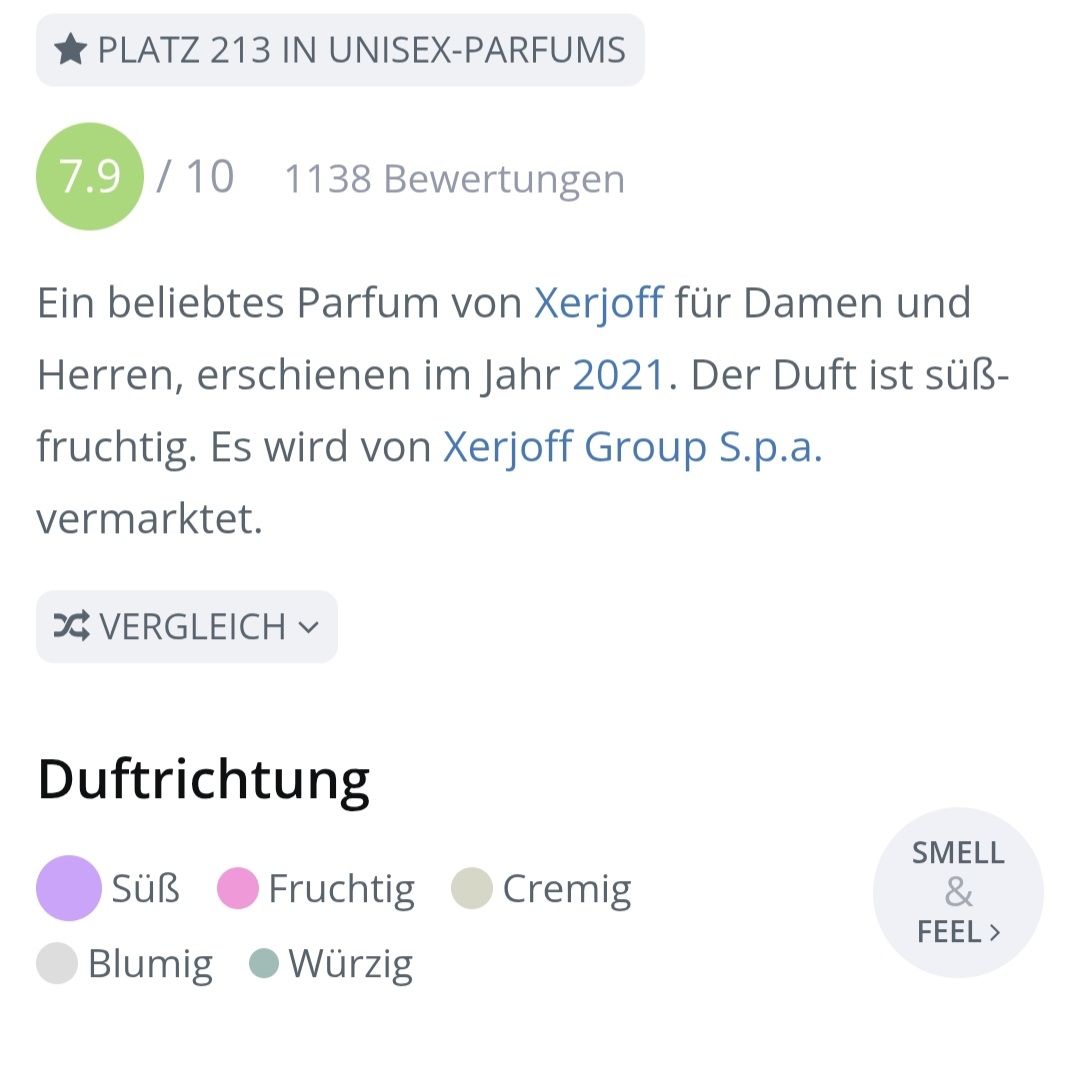 Xerjoff Profumi & Eau de Toilette: 5 ml DECAS XERJOFF ABFÜLLUNG – Nuovo (secondo la descrizione) da St. Gallen venduto da CaliSunshine 2