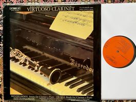 BIS LP Virtuoso Clarinet Mendelssohn Lidholm Penderecki 🛀