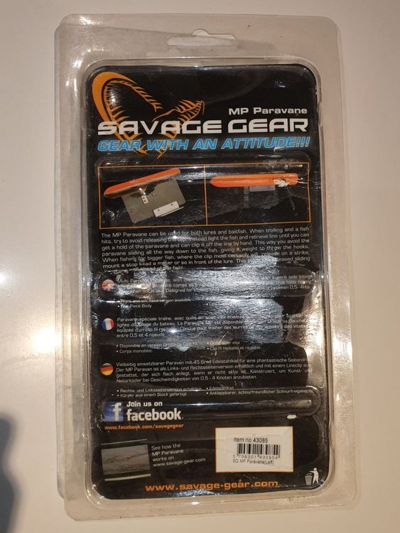 Savage Gear Paravan Laterale MP – Pesca A Traina Facile, Preciso E Stabile Per Mare E Lago - 3