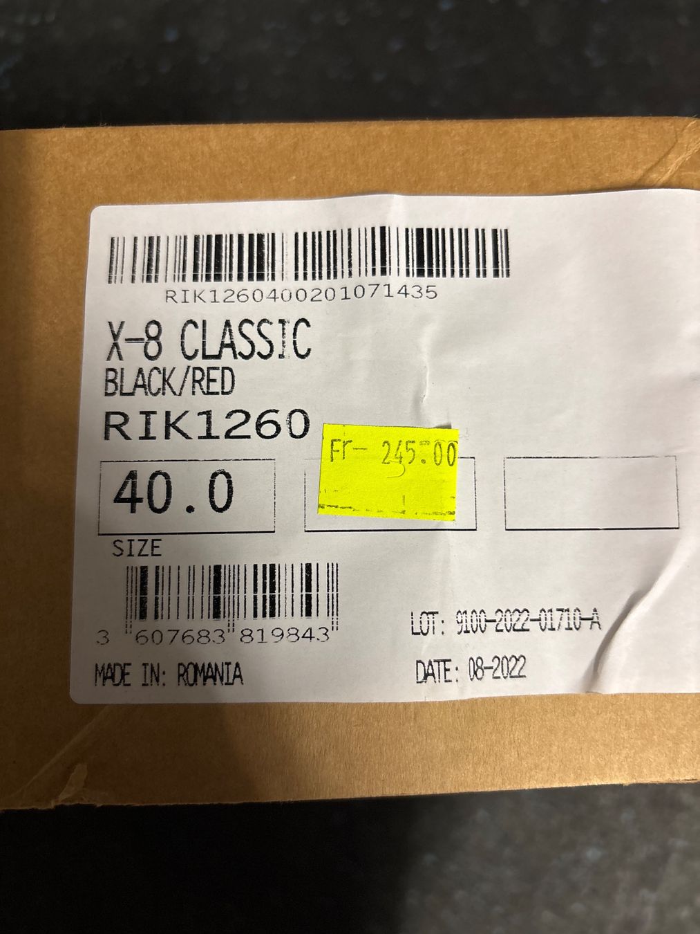 Rossignol Scarpe da uomo: Langlauf Klassisch X8 Rossignol Gr. 40 – Nuovo e nell'imballaggio originale da Egnach venduto da Rechi8 2