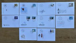 Schweiz - 10x FDC Ämter 2003-2009 schönes Lot top Erhalten 