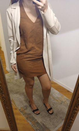 Vero Moda dress brown size XS sleeveless