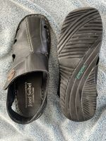 Josef Seibel Ledersandalen Gr. 40 schwarz - Sommer Schuhe