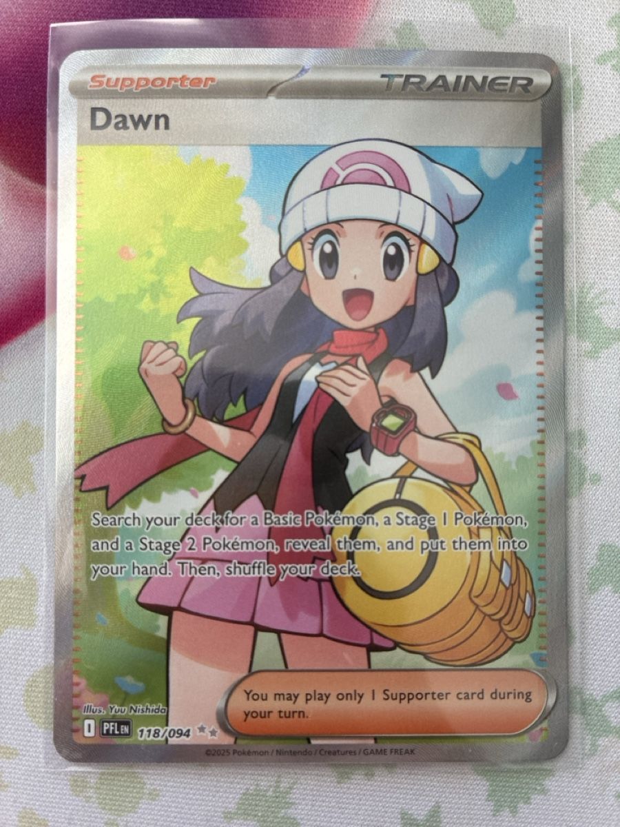 Pokémon Sammelbilder & Trading cards: Pokémon Trainer Card Dawn 118/094 – Gebraucht aus Oberägeri von Fuhrms12345