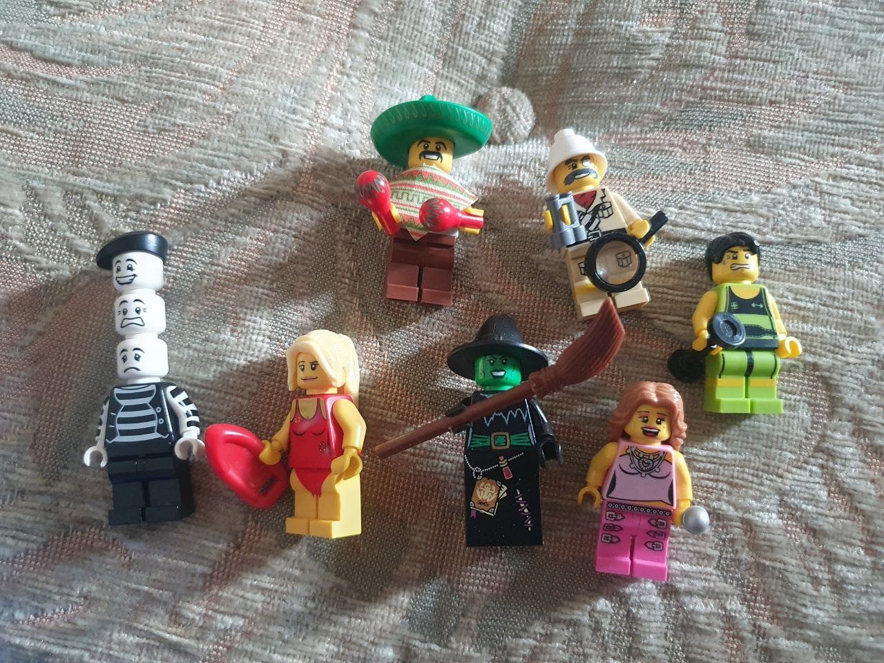 Lego Kit di costruzioni: Lot Lego Minifigure, Series 2 incomplete – Usato da Bernex venduto da Mardone
