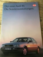 Prospekt Audi 80 8/1991
