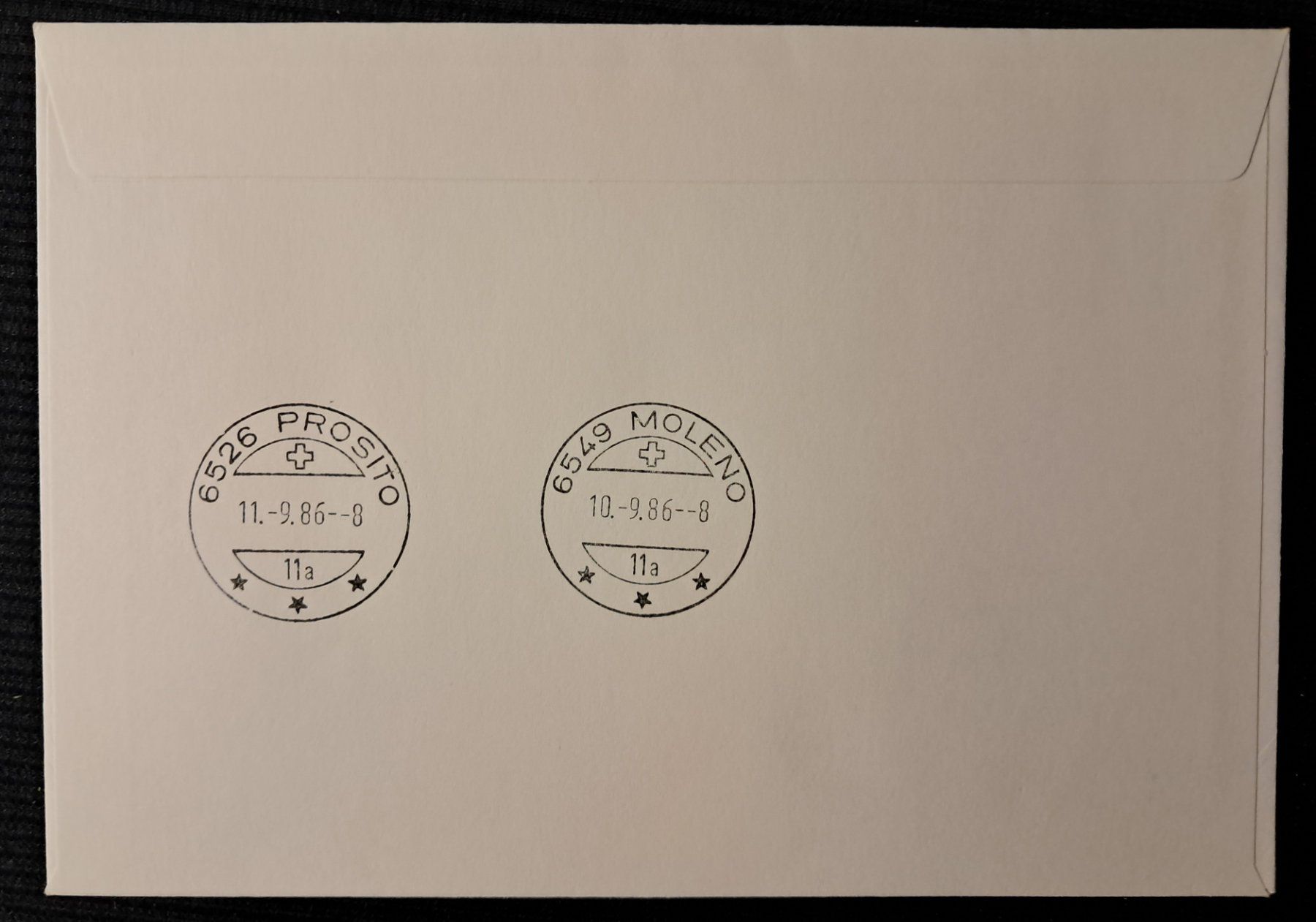 Tutti i francobolli: R-FDC - ET 9.9 86 BERN – Usato da Ponto Valentino venduto da giorgia06 1