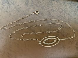 Antikes Gold-Collier aus Goldschmiede-Arbeit