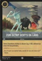 TCG Disney LORCANA DIE TINTENLANDE De 197 Zum Olymp Geht's D