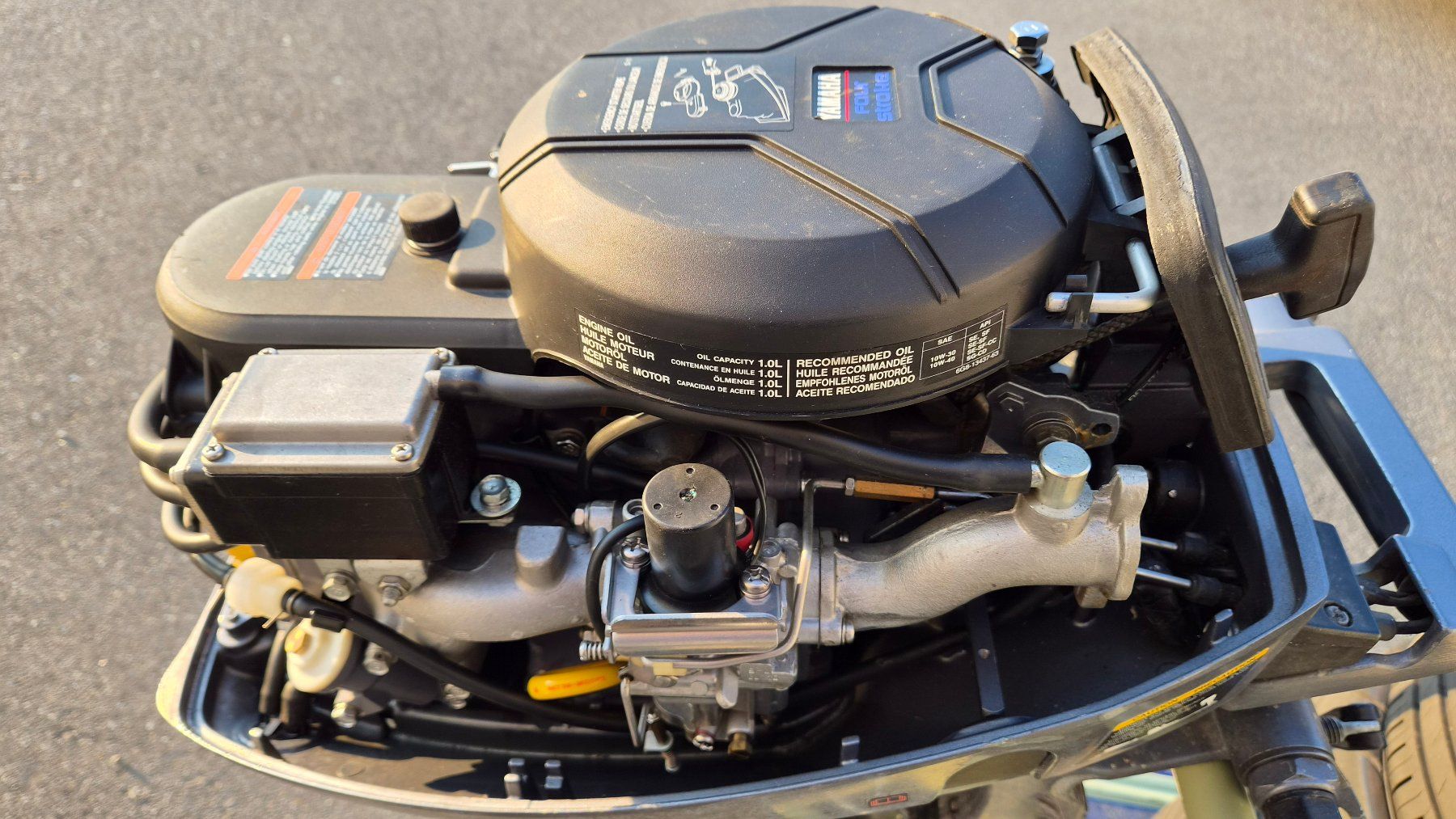 Yamaha Motoren: YAMAHA Aussenborder 6 PS mit Bodenseezulassung – Gebraucht aus Herisau von Musikfestival 3