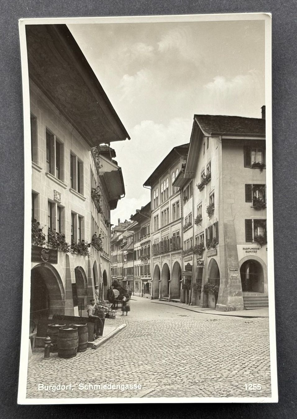 Ansichtskarten: ANICHSTASKARTE BURGDORF SCHMIEDENGASSE – Gebraucht aus Ostermundigen von crazy-horse-1840