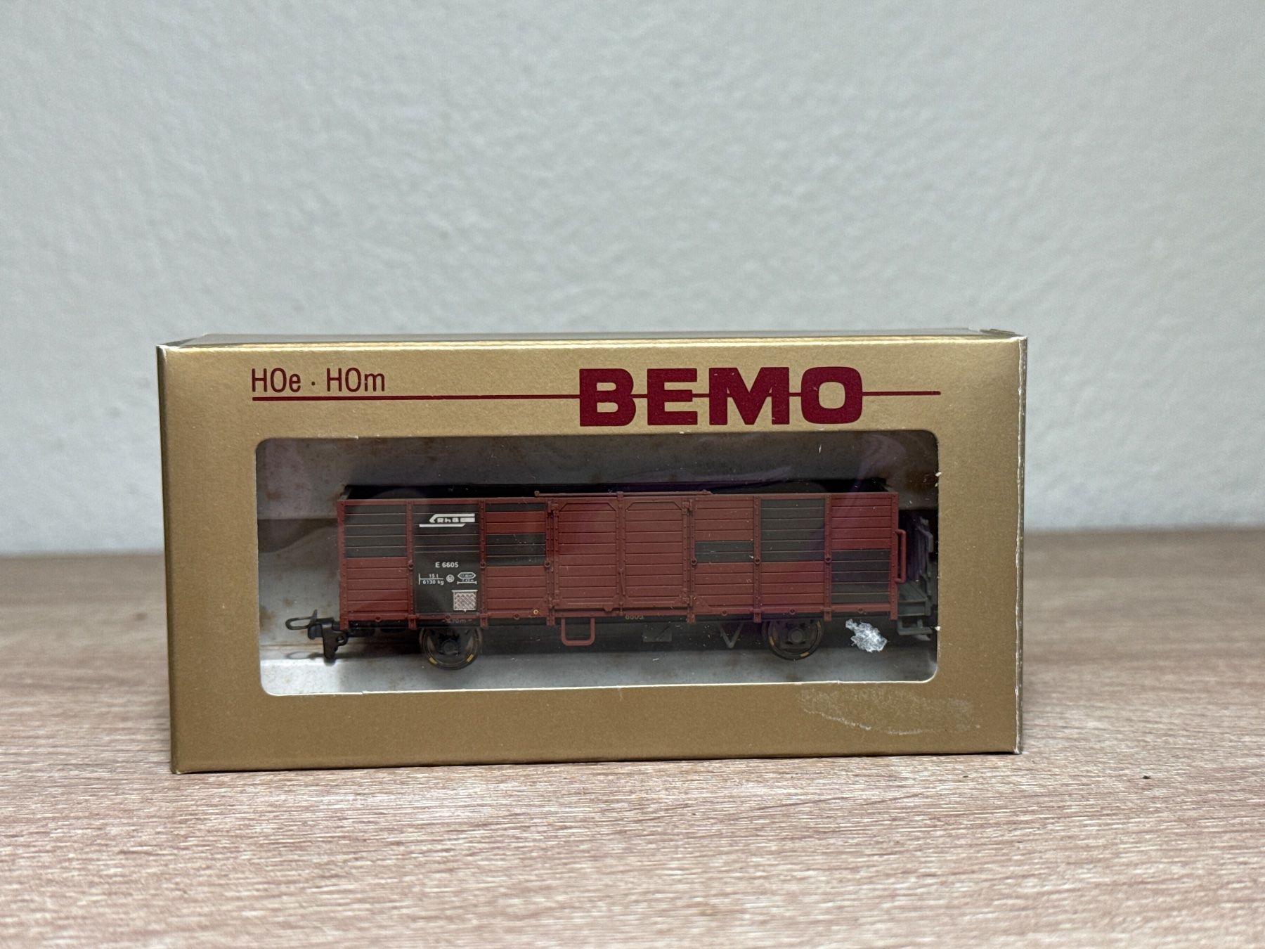 Bemo Modellini di ferrovie: Bemo 2254 175 Güterwagen RhB H0m – Usato da St-Aubin-Sauges venduto da tantome 6