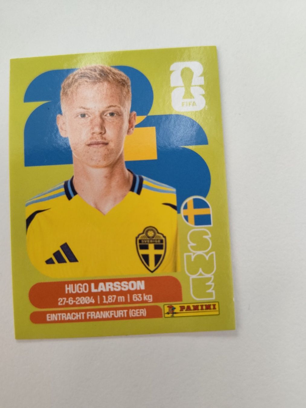 Panini Carte collezionabili: Panini WM 2026, SWE 9, Larsson – Usato da Aarburg venduto da gloeckgloeck