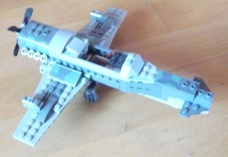 Lego Spielzeuge: Spielzeug Flugzeug aus Lego – Gebraucht aus Ruggell von Btt 1