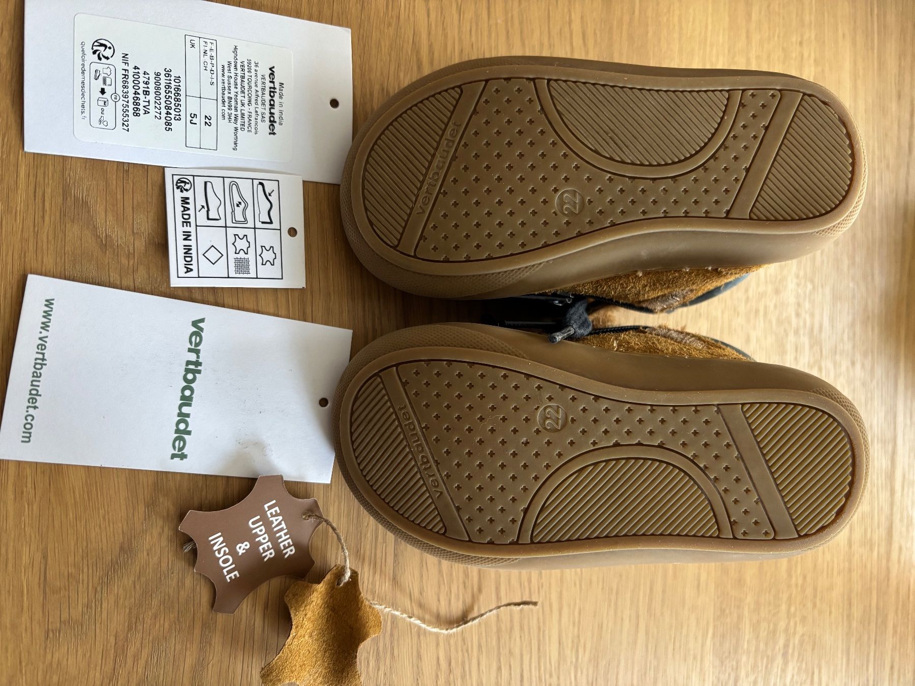 Scarpe per ragazzi: Bottines premiers pas Verbaudet taille 22 – Usato da lausanne venduto da beauxproduits 2