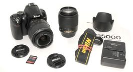 Nikon D5000 mit DX Objektive 18-55mm und 55-200mm. 2331/5