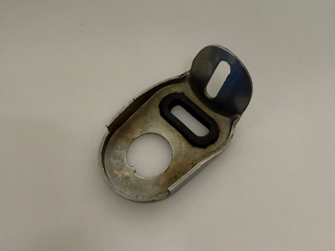 Puch Ciclomotori: Lampenhalterung Eierlampe Chrom – Usato da Hallau venduto da mofaplus 1