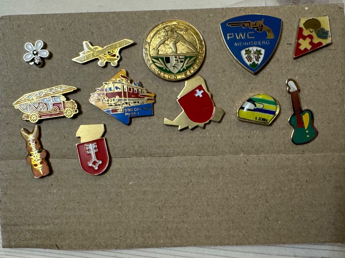 Placchette & Badge: Pinsammlung - Allerlei/Mix - ab 1 Chf. – Usato da Ittigen venduto da bim_k7bn