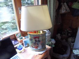 Porzellan Lampe Goebel