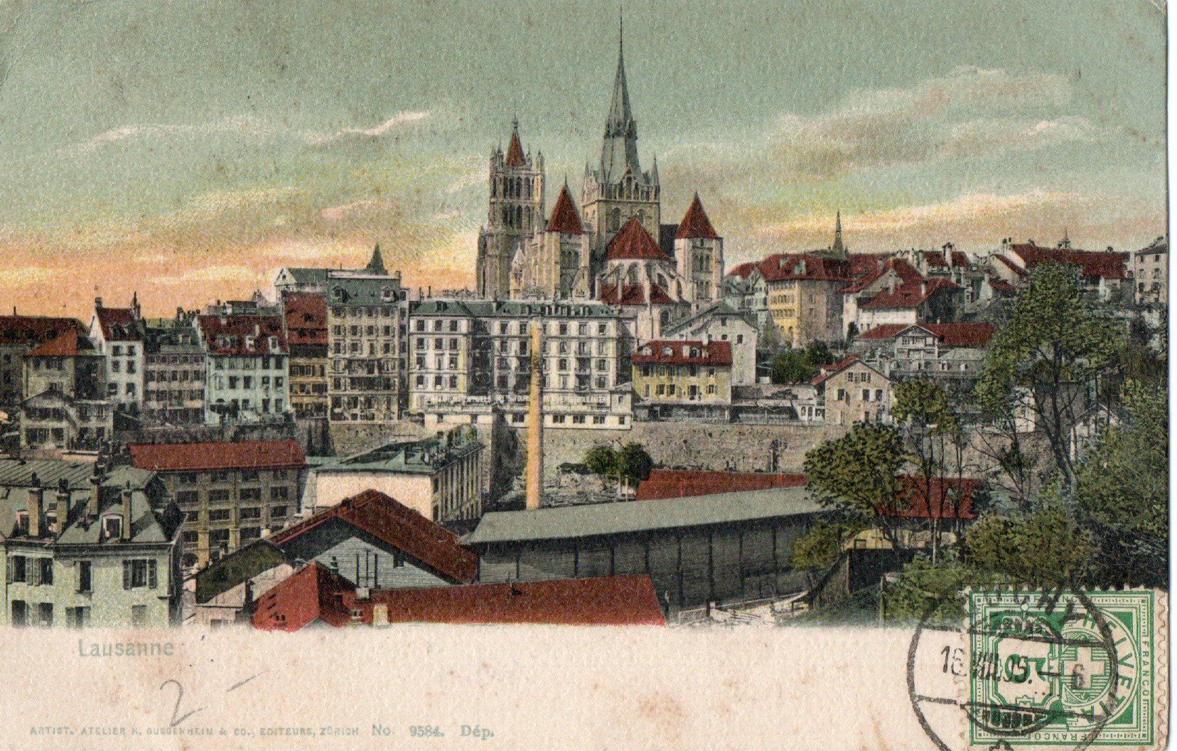 Cartes postales: Lausanne – D'occasion à Melano par pisonsdro