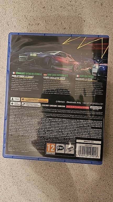 Spiele: Need for Speed Unbound PS5 – Gebraucht aus Glattpark(Opfikon) von miki_zh_ 1
