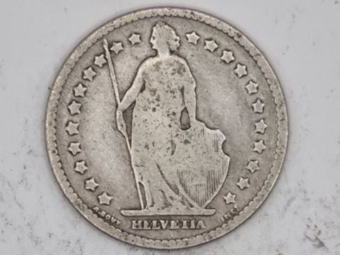 Alle Münzen: 1 FR 1887 – Gebraucht aus Bure von chap981 1