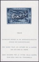 1945, W21 (Spendenblock, Nr.10) postfrisch **, Kat: 200.-