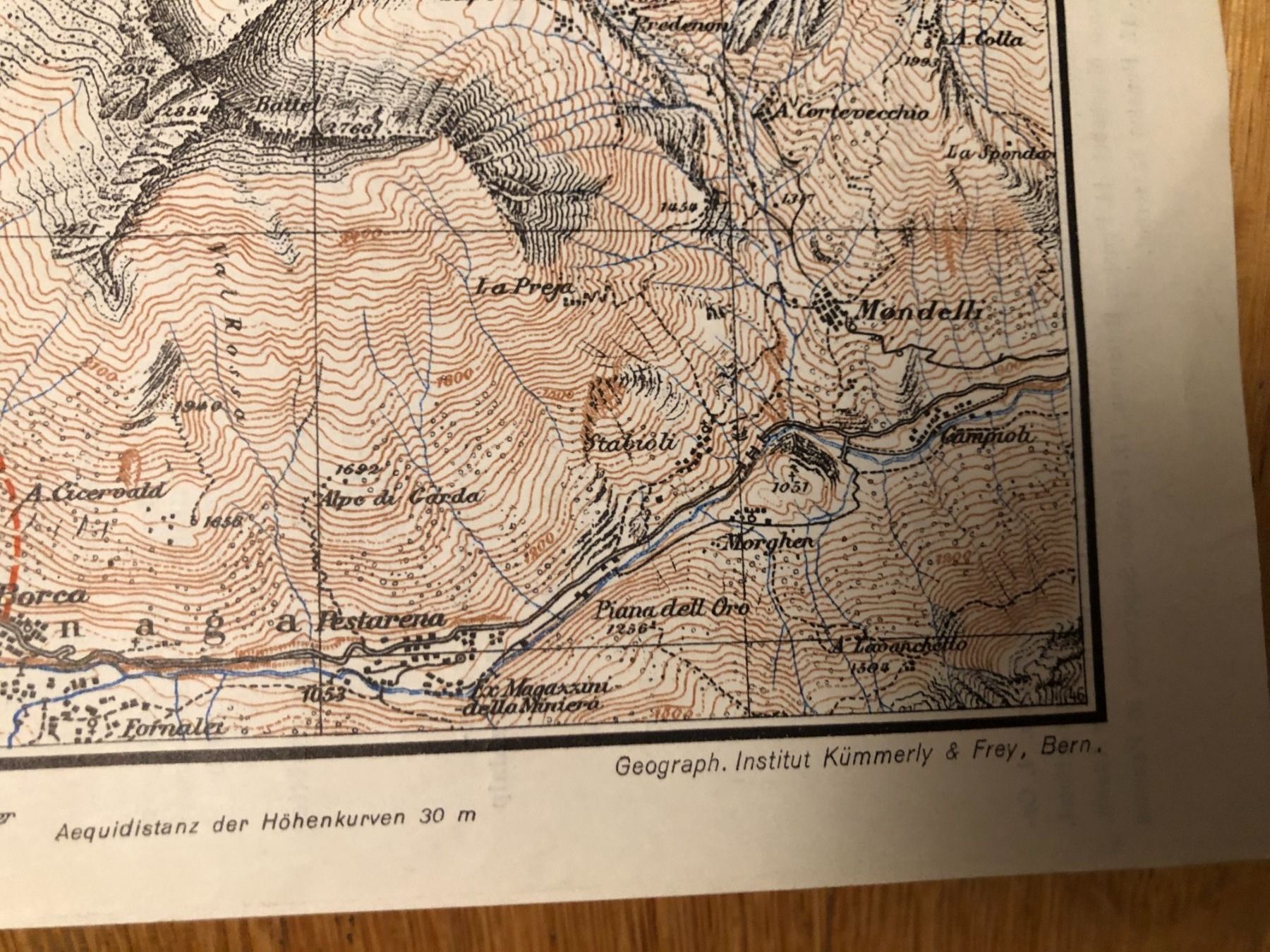 Cartine & Atlanti: Saas Fee. Exkursionen. Skitouren. 1946 – Usato da Zürich venduto da allp 7