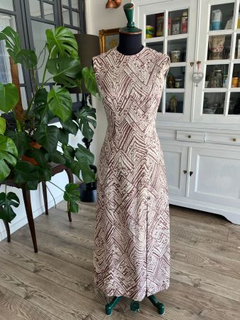 Robe Vintage 36 cousue main