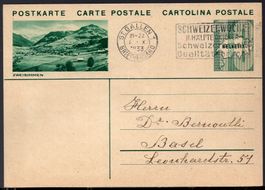 Bildpostkarte  1933  ZWEISIMMEN   BPK 133/061