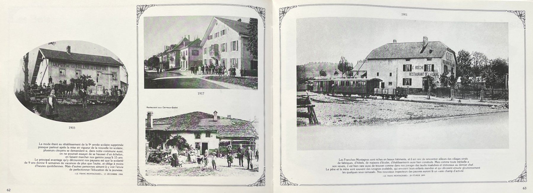 Cartoline postali: Le Jura d'autrefois - Les Franches Montagnes – Usato da Savagnier venduto da Ne2065 4