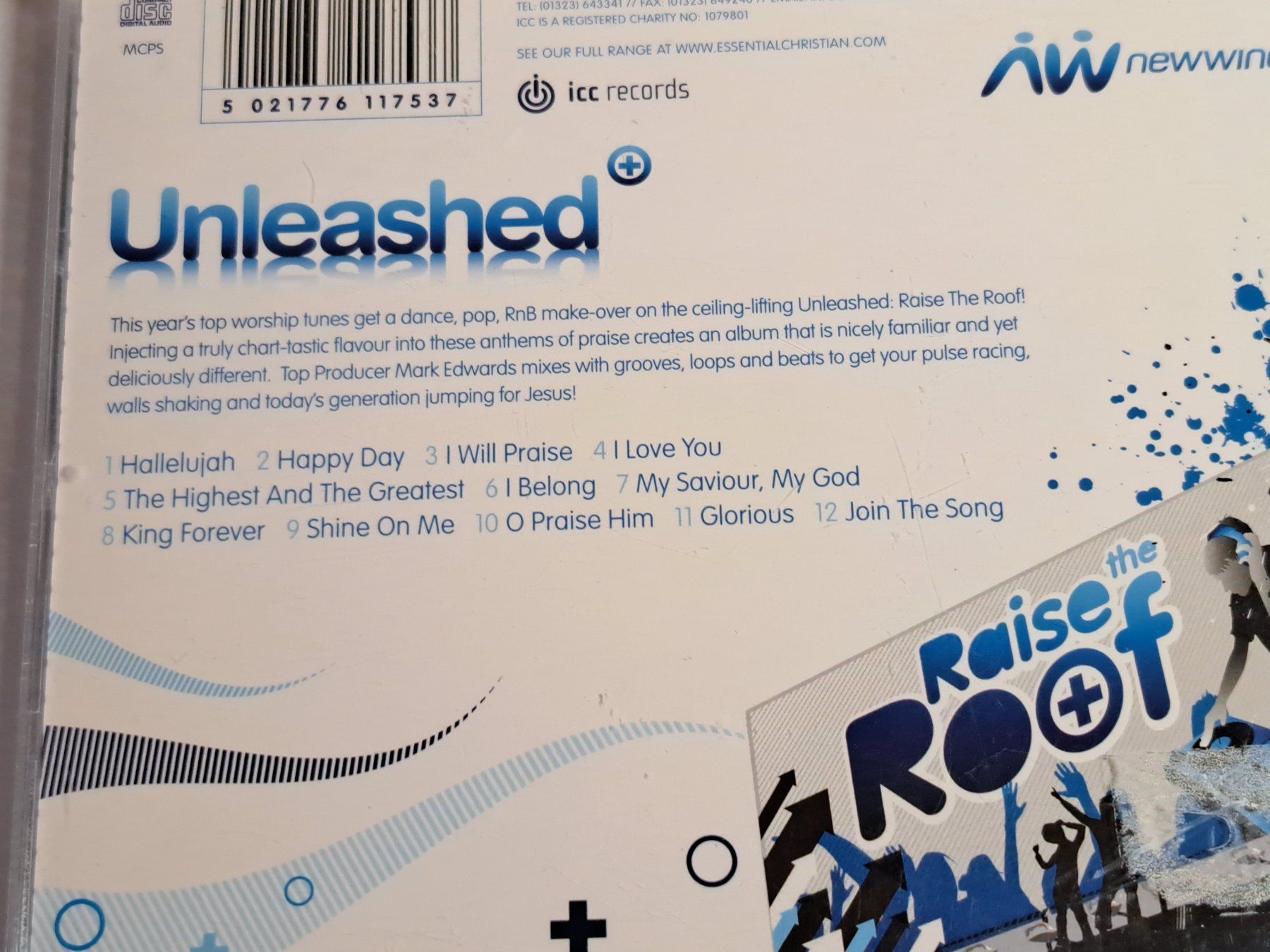 CD: UNLEASHED - Raise the Roof (Worship) – Usato da Wichtrach venduto da LuckyLuke69 3