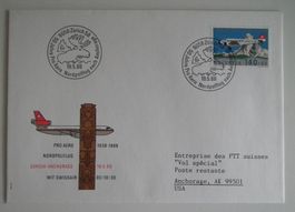 Pro Aero 1988 Nordpolflug mit Swissair DC-10-30