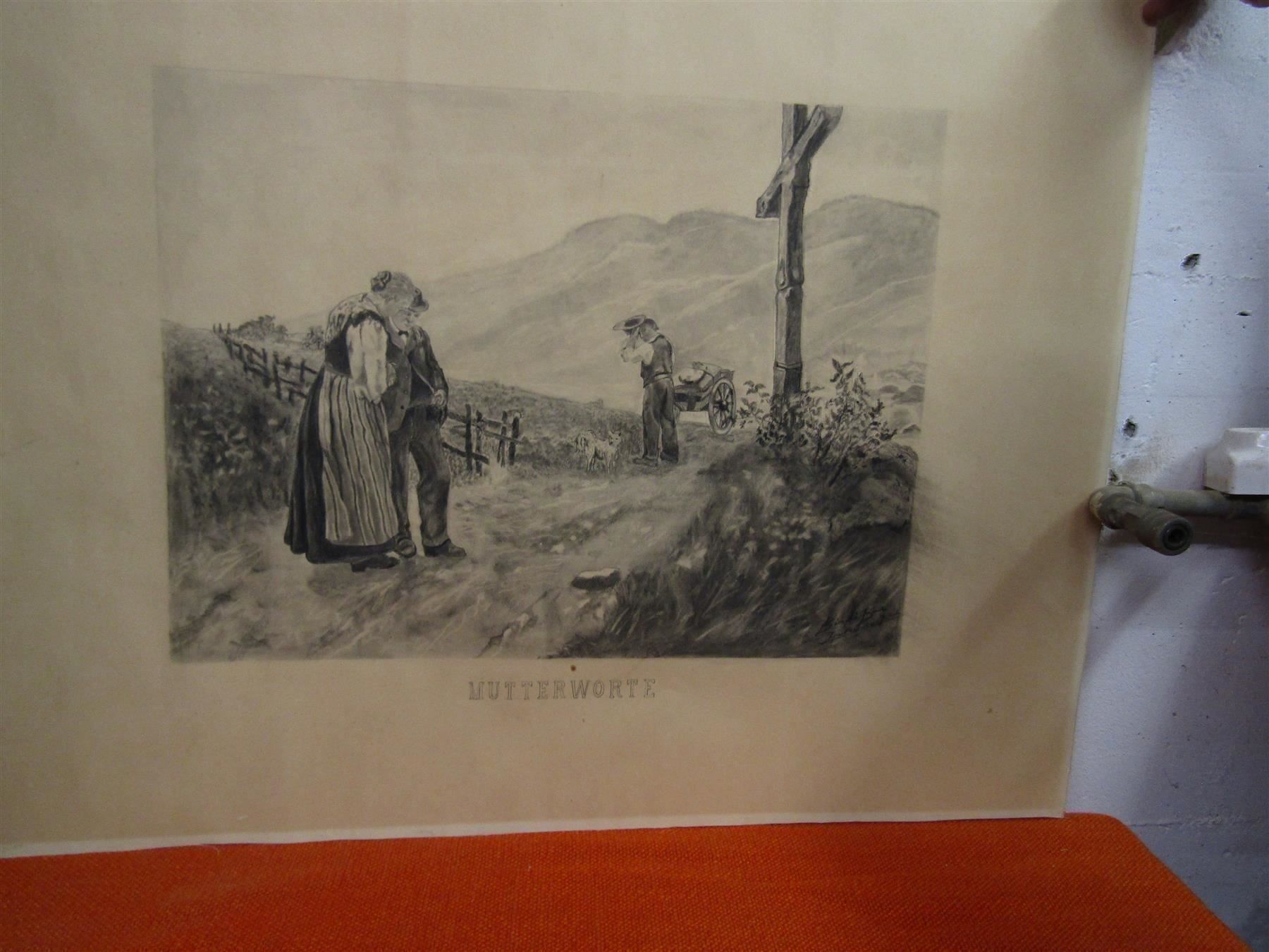 Foto & Immagini: Bild Mutterworte - signiert                         (Nr.16) – Difettoso da Herzogenbuchsee venduto da Winigo