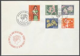 FDC Pro Juventute 1962