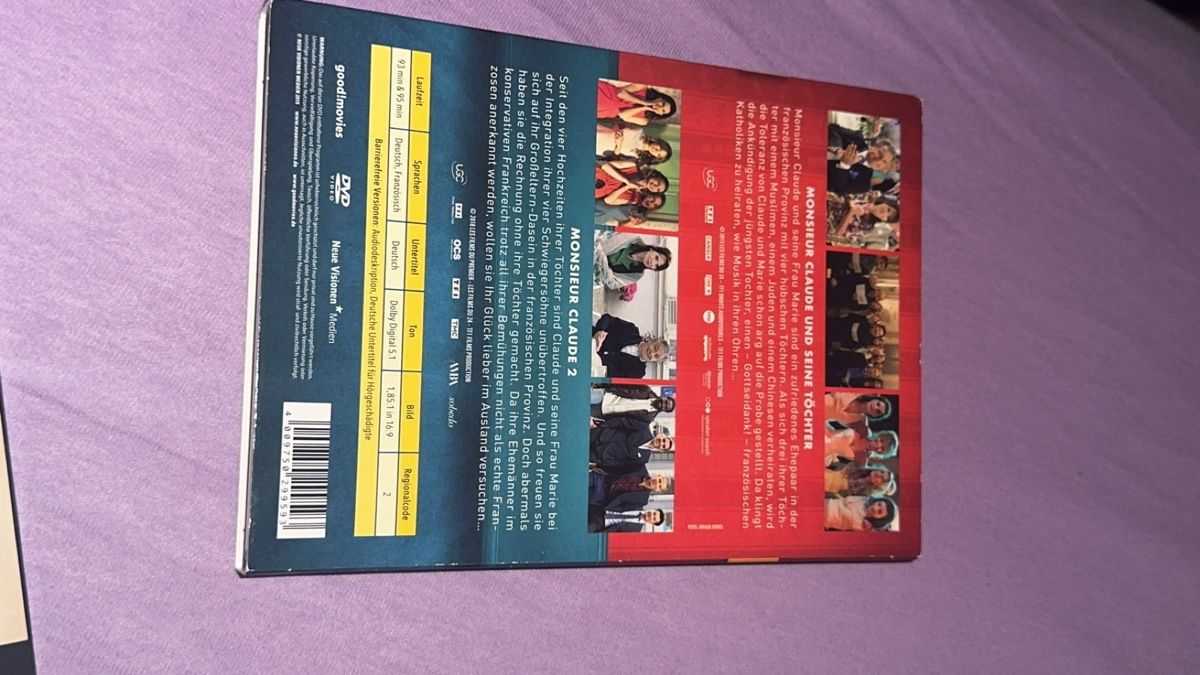 Alle DVDs: DVD - Monsieur Claude 1&2 – Neu (gemäss Beschreibung) aus Oftringen von tola19 1