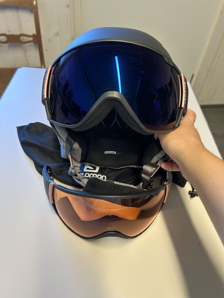 Salomon Caschi: Skihelm/ Visierhelm von Salomon – Usato da Happerswil venduto da luburkard 4
