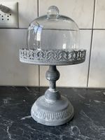Fuss Schale shabby chic für kleine Torte Stückchen NEU