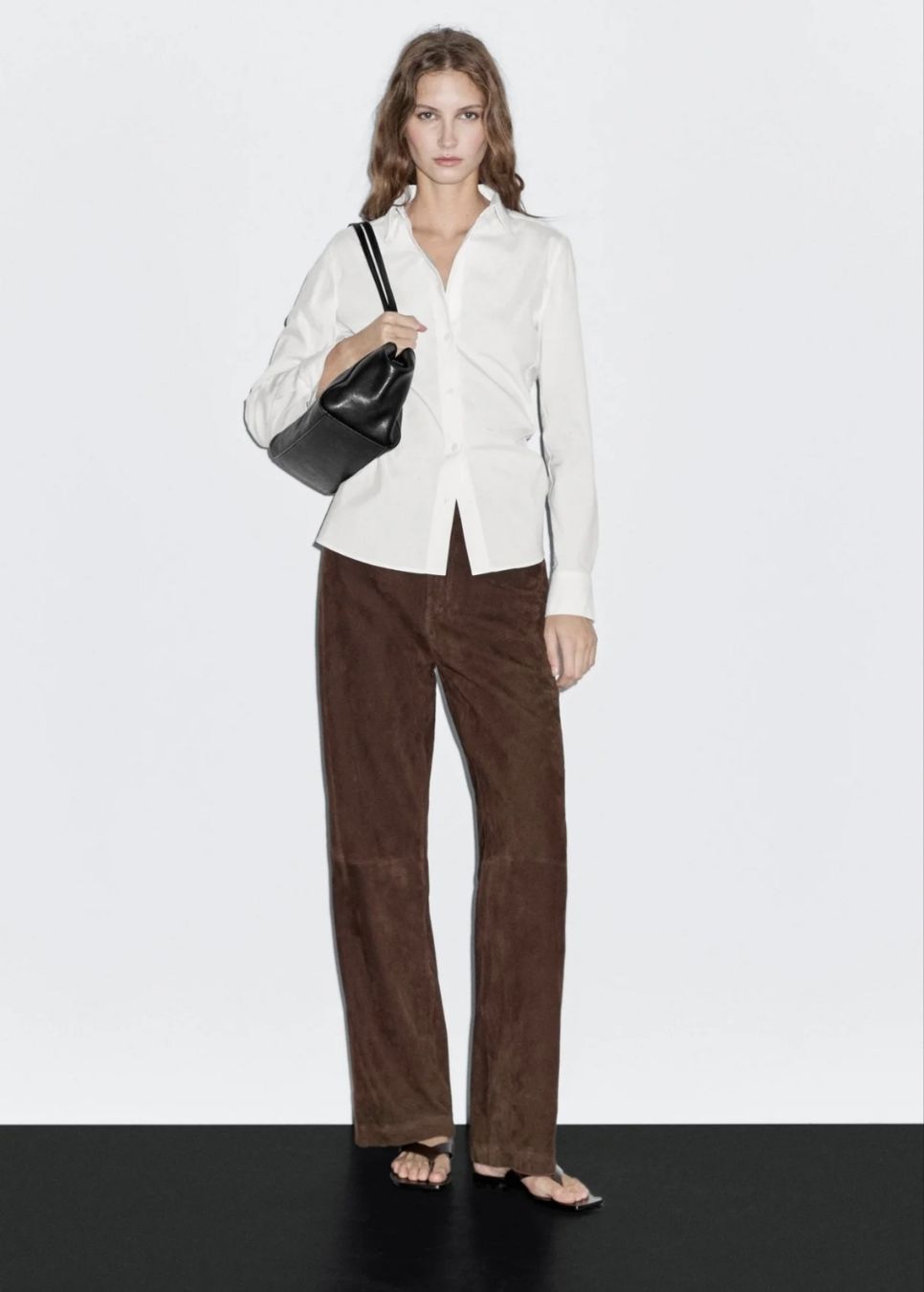 Massimo Dutti Camicette: Weiss schickes Hemd, Massimo Dutti – Nuovo (secondo la descrizione) da Wädenswil venduto da macik 2