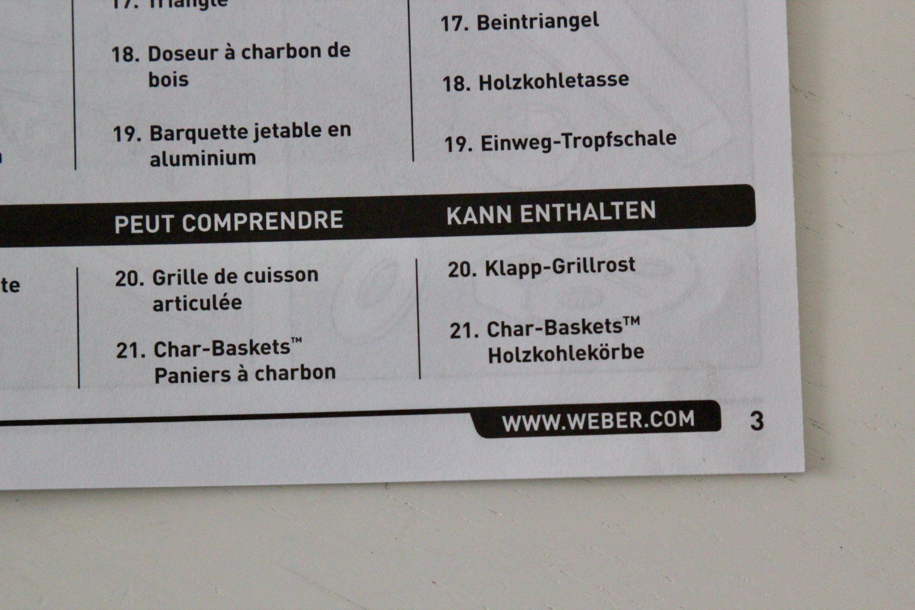 Griglie: WEBER Grillrost klappbar - NEU – Nuovo (secondo la descrizione) da Münchenstein venduto da brigser 4