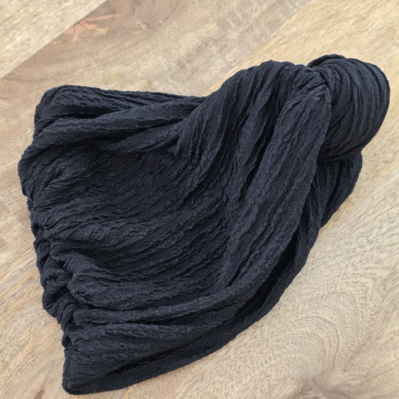 Hüte, Mützen & Caps: Turban schwarz one size neu – Neu (gemäss Beschreibung) aus Rheinsulz von Gilea 4