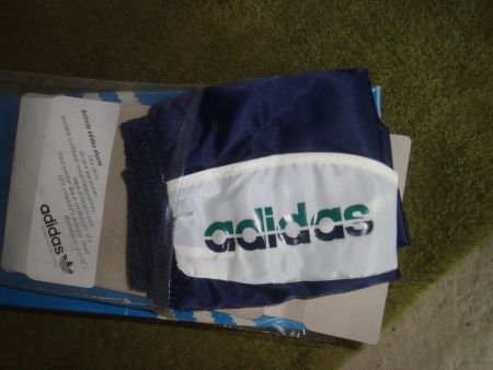 vintage 80iger year adidas Shorts "Activity" marine-ws 6 neu