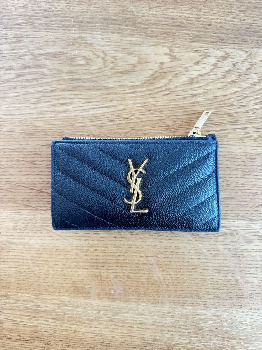 Saint Laurent Portefeuilles: YSL original Kartenetui mit Reissverschluss – D'occasion à Rüschlikon par luc_8gjf